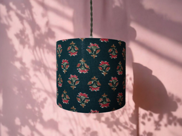 Petit Abat-jour  "Little Mumbaï" – 20 cm, pour lampe ou supension